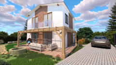 Dokonalá stavební parcela u Staré Boleslavi, se zahradou, projektem na RD
azajištěním stavebního povolení 